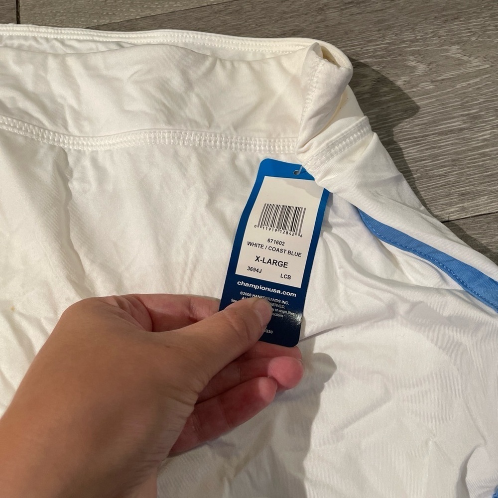 Champion White and Blue Athletic Skirt - Picture 3 of 7